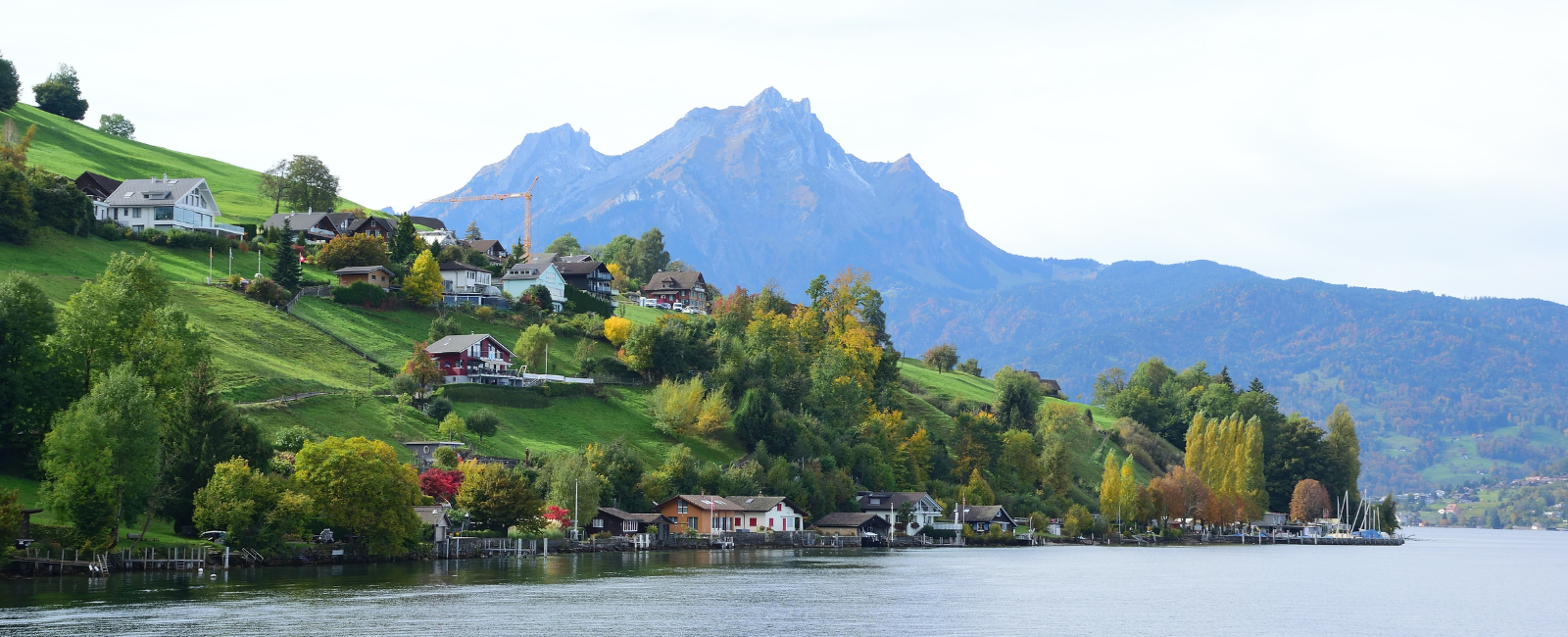 Lucerne Lake by Reza Hoque via unsplash