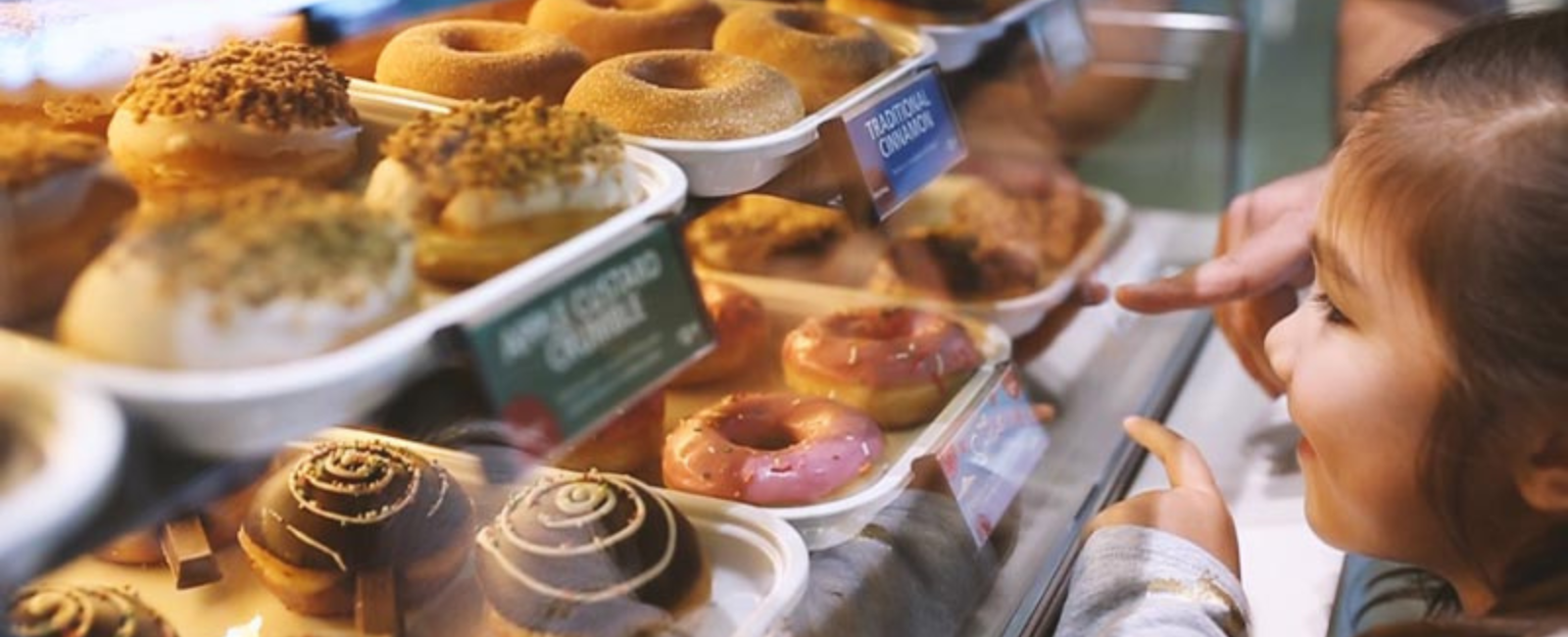 Krispy Kreme cabinet 