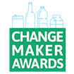 Containers for change change maker award logos Containers for change change maker award logos